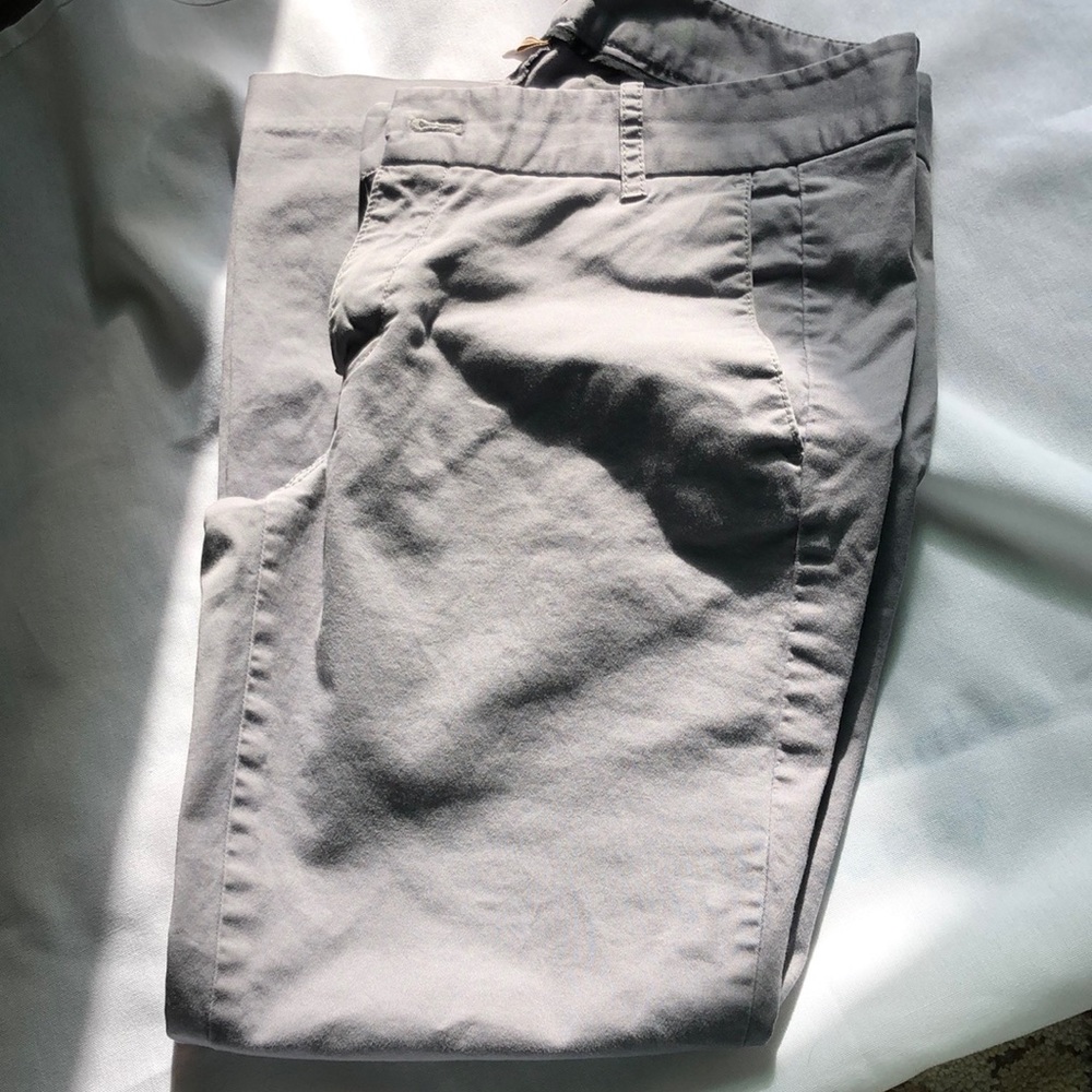 J Crew grey Frankie petite pant